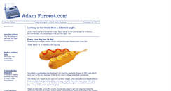 Desktop Screenshot of adamforrest.com